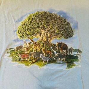 Disney Animal Kingdom T-shirt XXL Vintage y2k